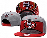 49ers Fresh Logo Gray Adjustable Hat GS,baseball caps,new era cap wholesale,wholesale hats